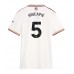 Arsenal Piero Hincapie #5 Tredjedrakt Dame 2025-26 Kortermet